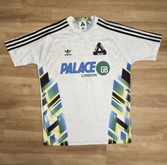 Adidas x Palace London GB Soccer Jersey White Tri Ferg Shirt Men Medium M