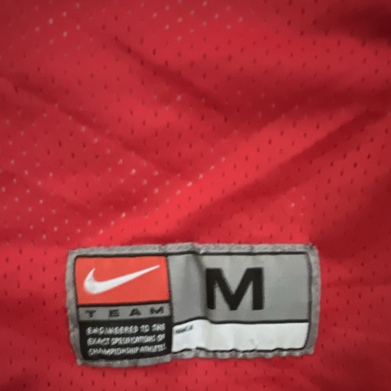 Nike Team Reversible Mesh Basketball Jersey Tank V-Neck Red/White Men's M gallery