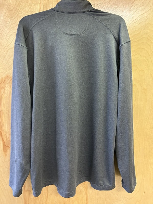 Roundtree and Yorke Performance 1/4 Zip Gray XL gallery