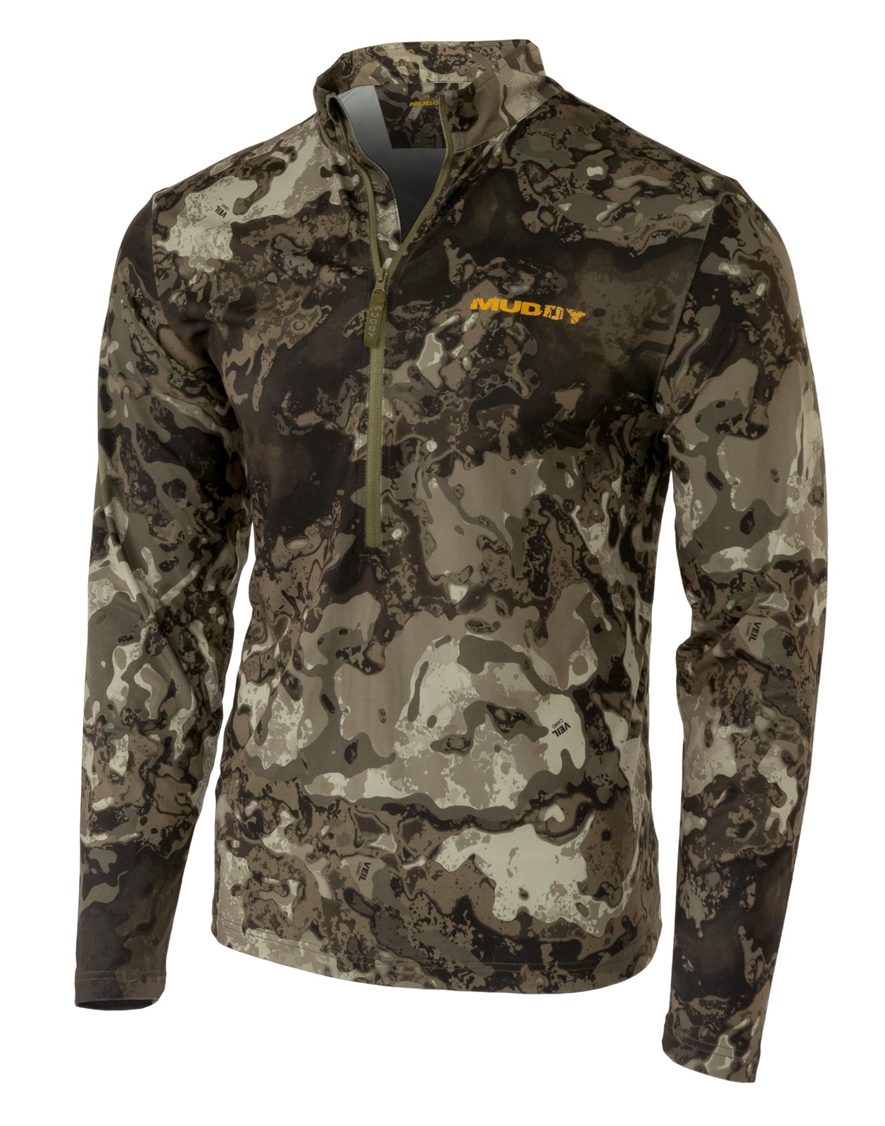 Muddy TRX Lightweight Quarter Zip Shirt Veil Canyon Grey XL MUD-LW-QZ-VCG-XL gallery
