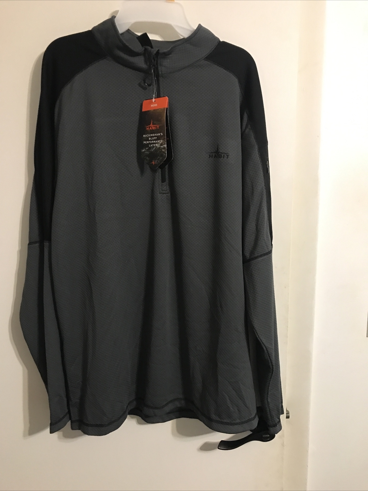 Habit Jacket Scent-Factor Realtree Lightweight 1/4 Zip Pullover Size XL gallery