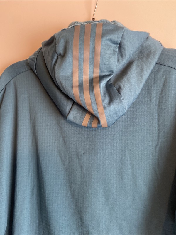 Adidas ID Hoodie Tech Mineral Track Top Mens Size XL Turquoise EB7629 NWT $100 gallery