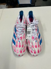 adidas Predator Pro FG Reemergence Pack Soccer Cleats – White/Solar Blue/Solar P