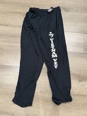 VIETNAM VETERAN TRAINING PT SWEATPANTS WARM UP PANTS – BLACK – Size 2XL – NEW!