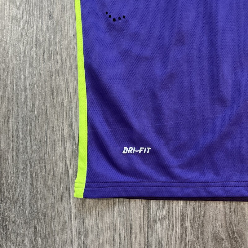 Nike MCFC Jersey Mens L Purple Green Kun Aguero #16 gallery