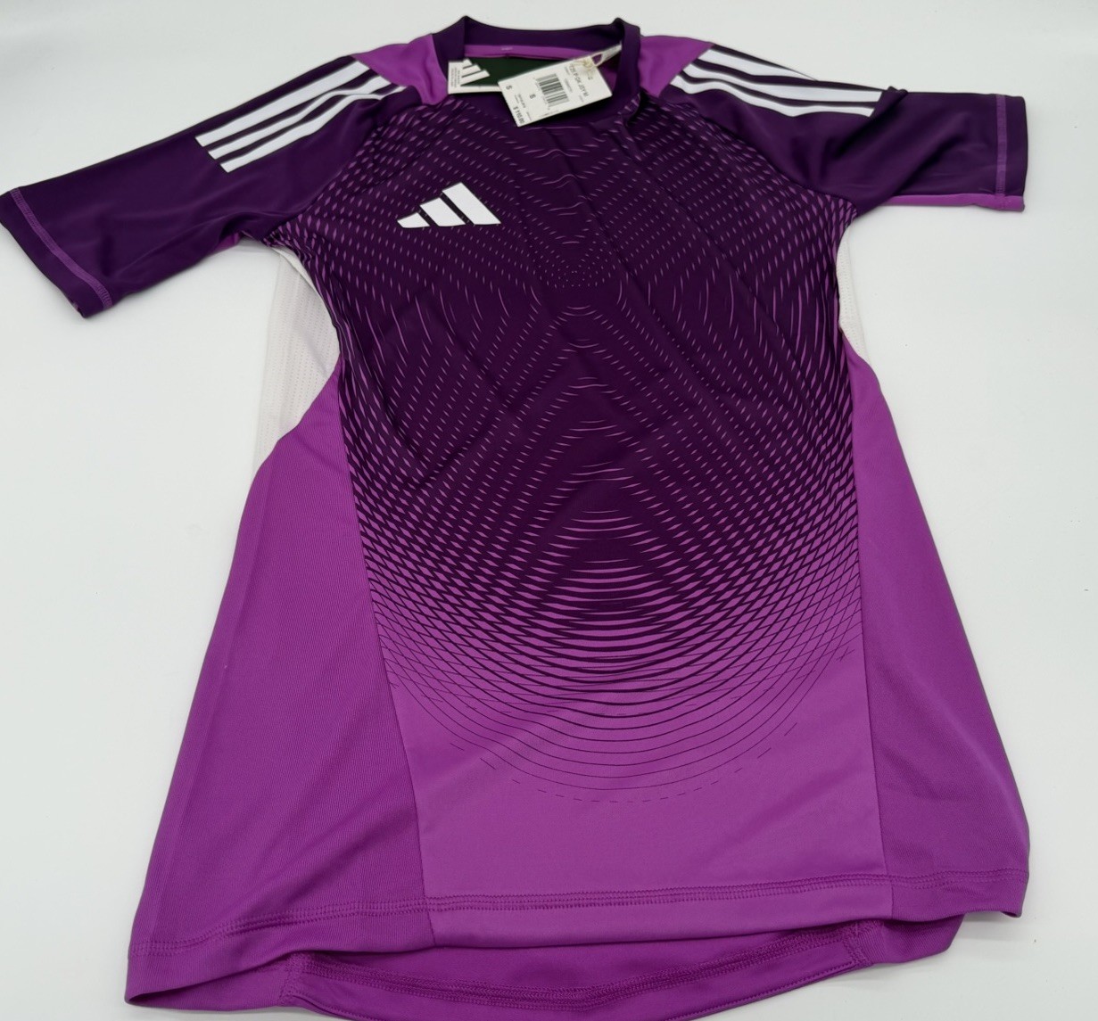 Size Small - Men’s Adidas Tiro 25 Pro GK Soccer Goalkeeper Jersey JP4375 Purple gallery