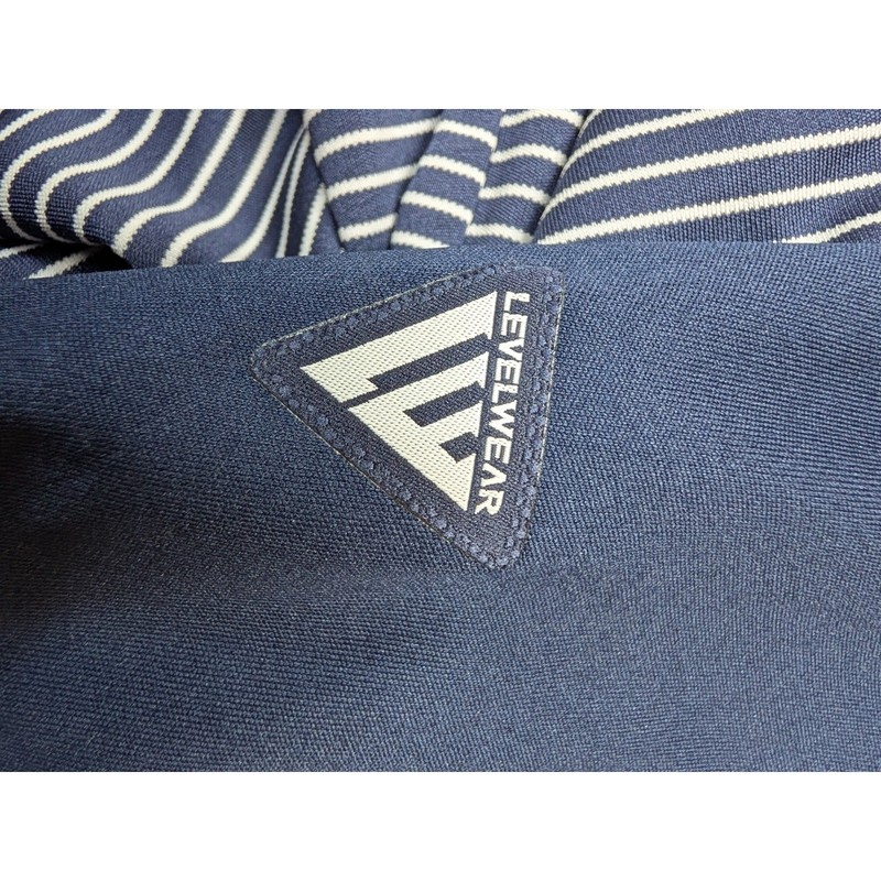 Levelwear Pullover Mens M Navy Greensboro National Golf Club 1/4 Zip Striped gallery