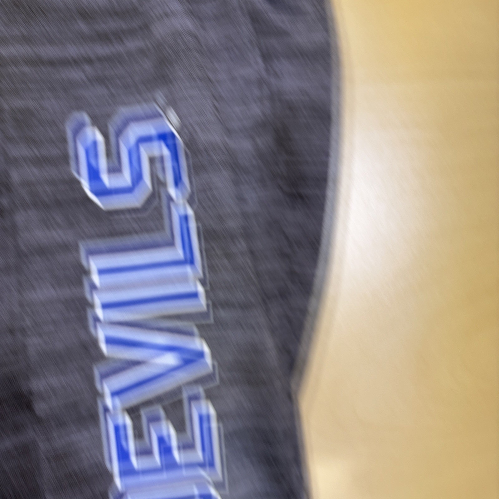 Nike Dri Fit Duke Blue Devils Men's Long Sleeve Shirt Gray Blue Size XL gallery