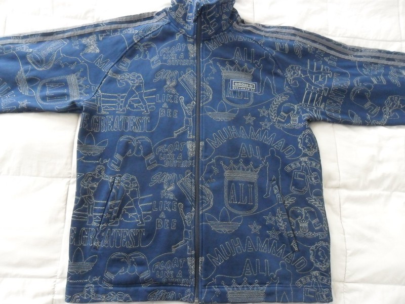 Adidas RARE AOE superstar MUHAMMAD ALI Track sweat shirt Top Jacket firebird Lrg gallery