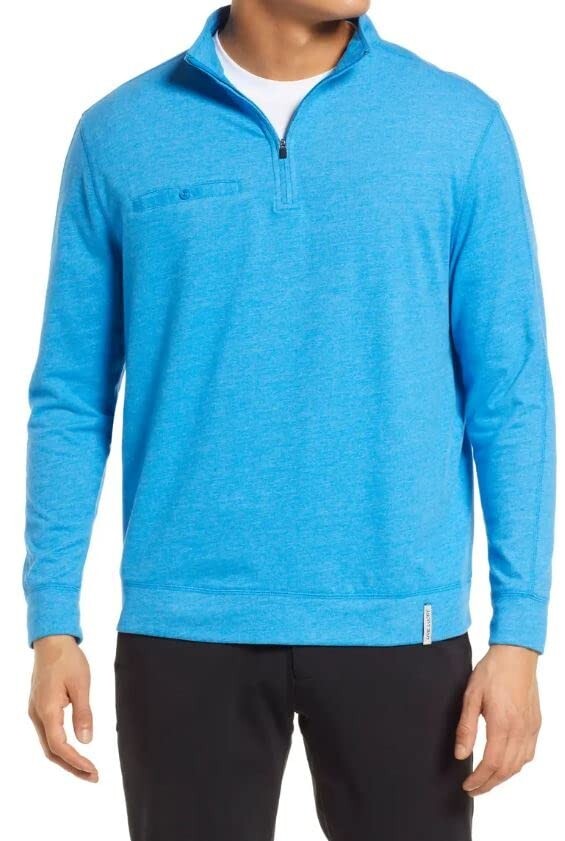 Black Clover Mens Dri Balance Clyde Delirium Performance 1/4 Zip Shirt M $110 gallery