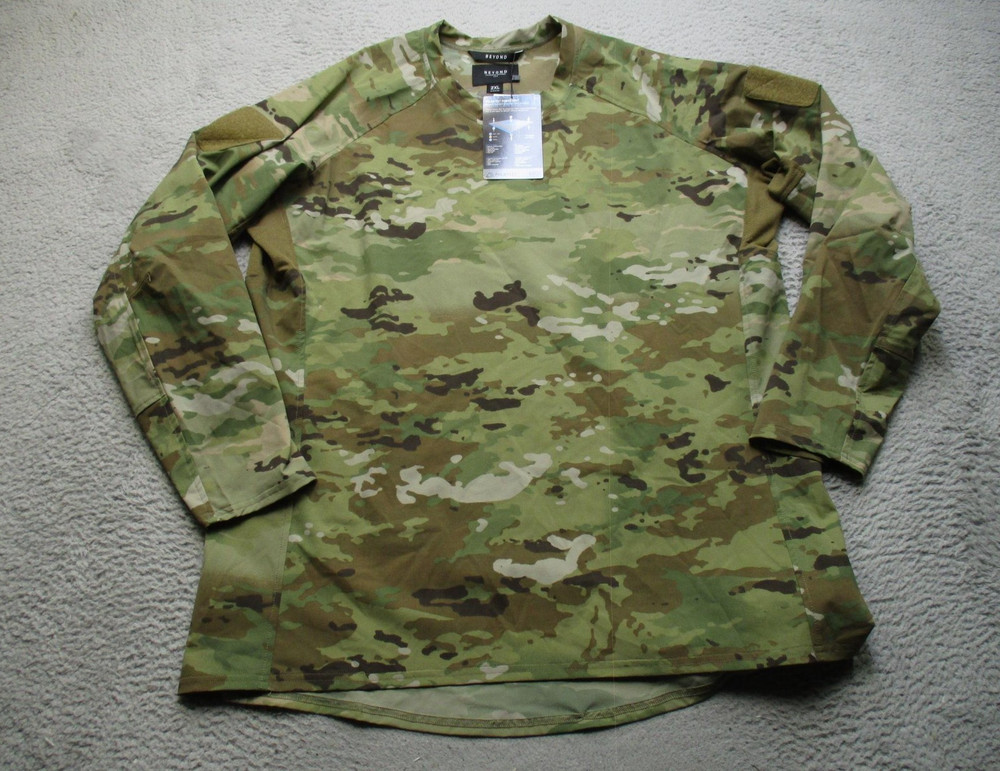 Beyond A9 Roman Shirt Mens 2XL Camo Long Sleeve Polartec Power Dry Tactical