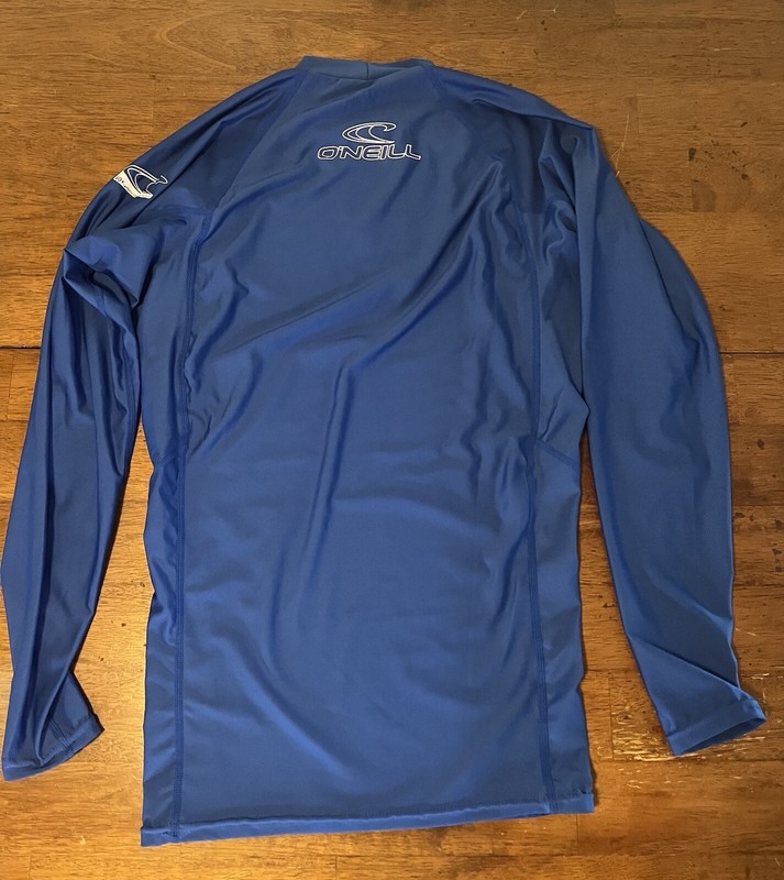 O’Neill Performance Compression Fit Long Sleeve Shirt Royal Blue 50+ UV Large gallery