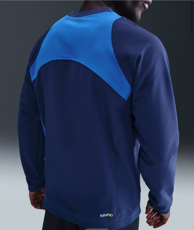 Nike Total 90 Repel Crewneck Top Men's Soccer Sweatshirt Size Medium HQ3397-410 gallery