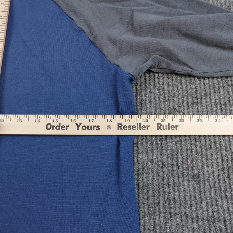 Icebreaker Bodyfit 260 Shirt Mens Large Blue Gray Merino Wool Base Layer gallery