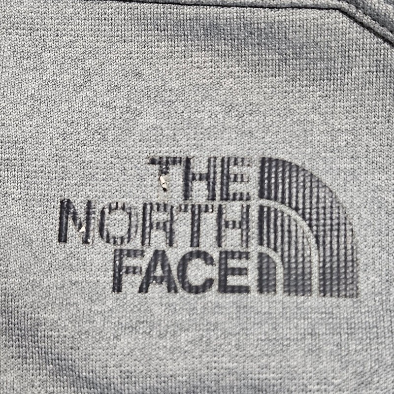 The North Face Quarter Zip Pullover Mens Medium Grey 1/4 Zip Activewear T164 * gallery