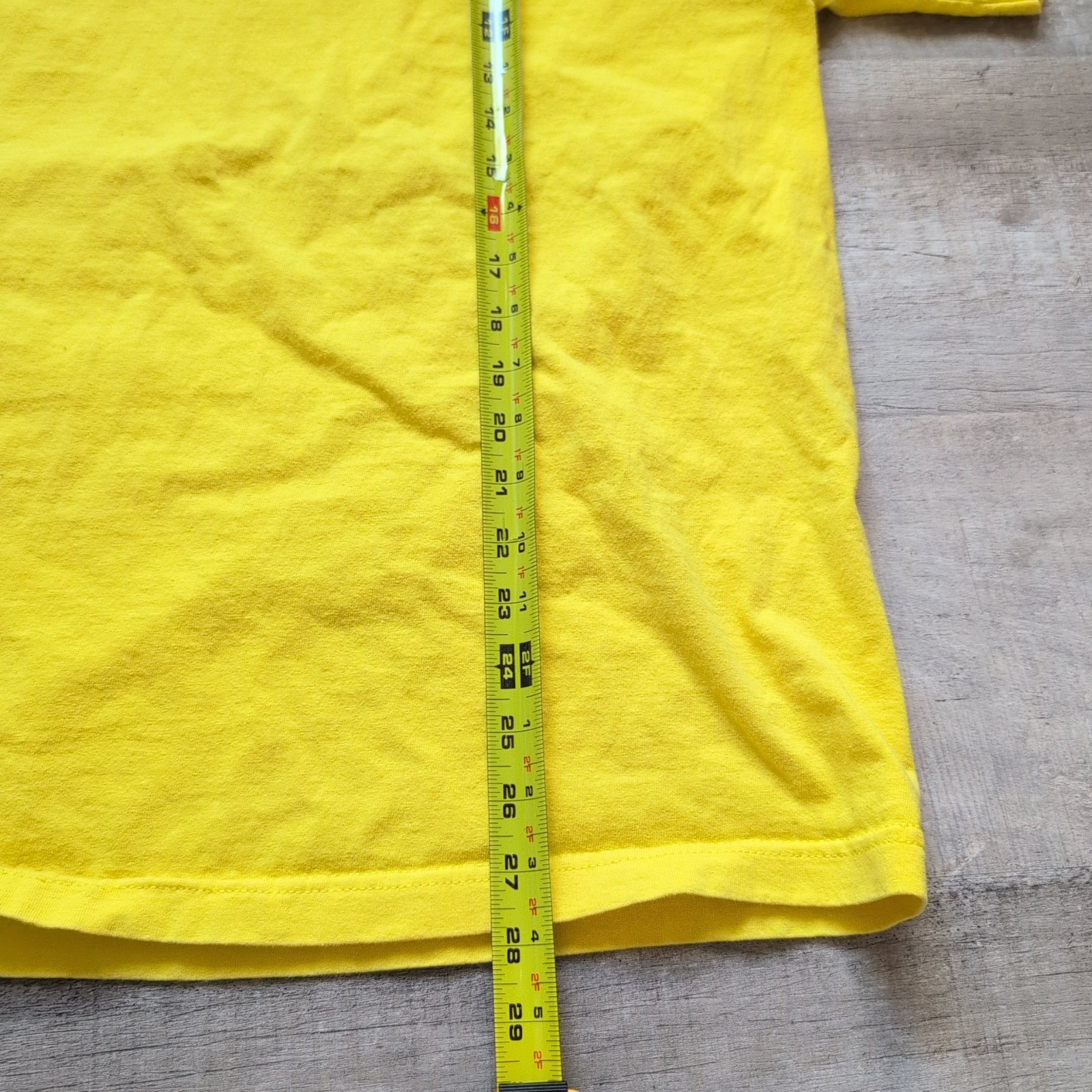 Vintage 90's Nike Mens T-Shirt Size Large L Yellow 100% Cotton Just Do It Logo gallery