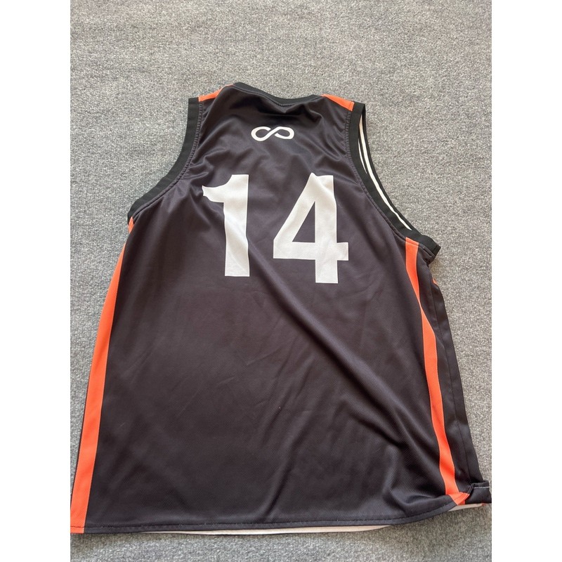 Legends Ultimate Hoops Black Lifetime Fitness Reversible Basketball Jersey Sz XL gallery