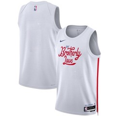 Nike Philadelphia 76Ers 22/23 City Edition Swingman Jersey DO9640-100 — SZ 48 L