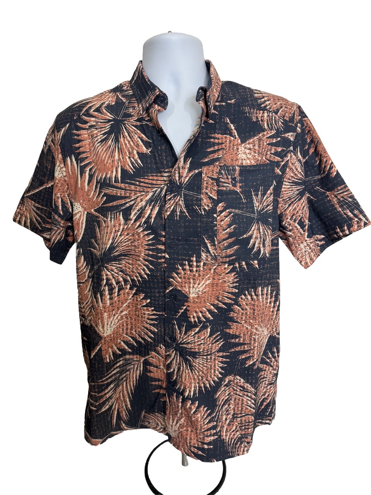Under Armour Men's Dockside Short Slv Novelty Shirt Drift Tide-Downpour-Medium gallery