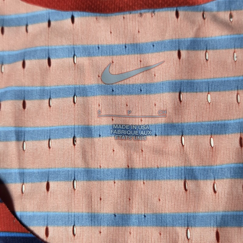 Nike Pro Elite Team USA Track & Field Running Red Blue Singlet AO8502-602 Sz S gallery
