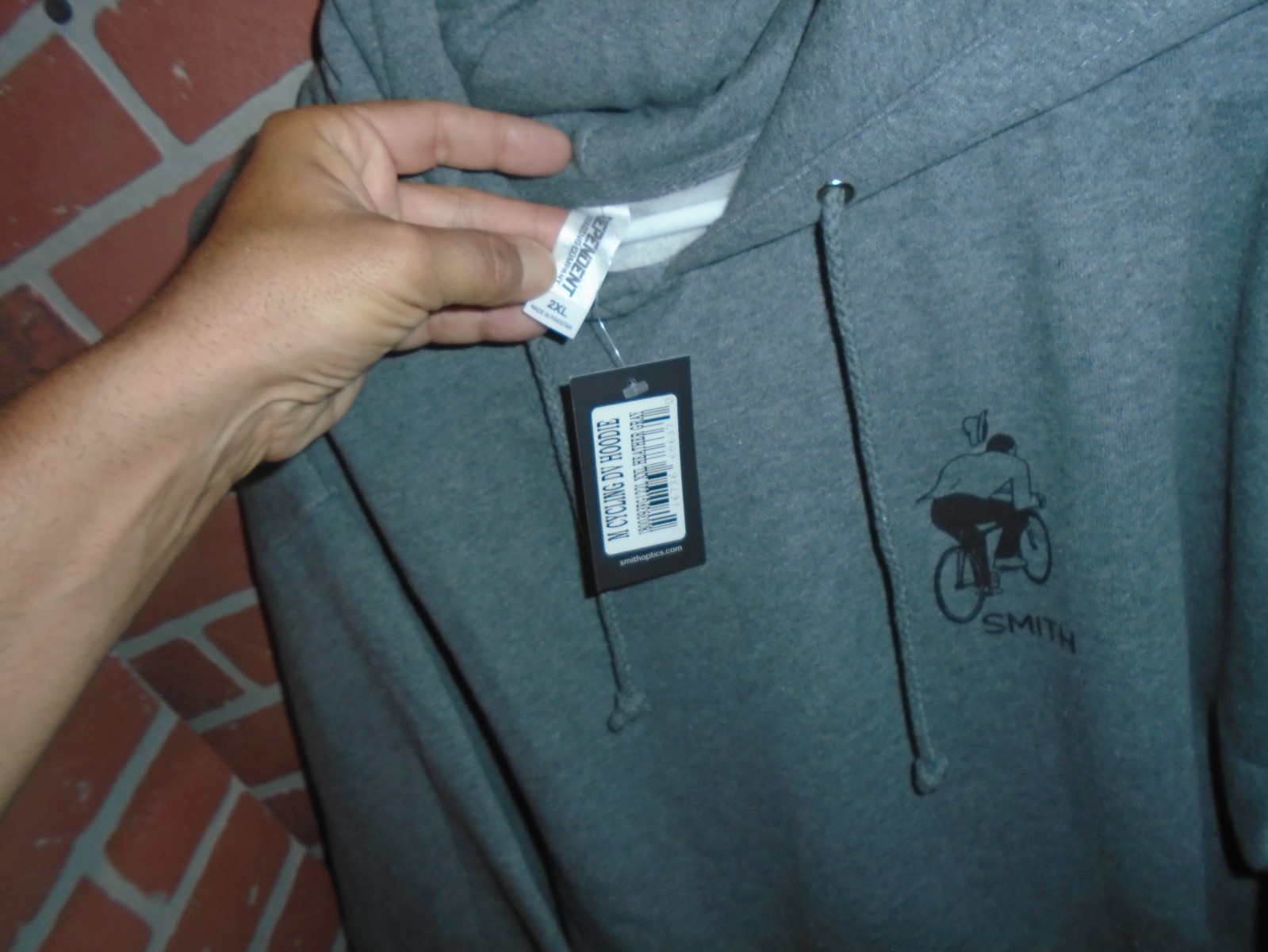SMITH -CYCLING DIVISION HOODIE SWEATSHIRT SIZE 2XL NEW WITH TAGS gallery