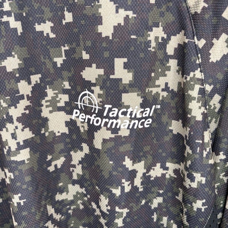 Tactical Performance Long Sleeve Camo Shirt SzS/M Vented Lightweight Hunt Fish gallery