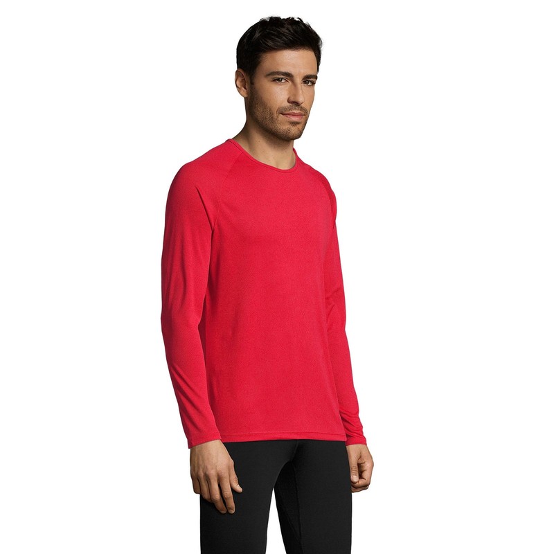 SOLS Mens Sporty Long Sleeve Performance T-Shirt (PC2903) gallery