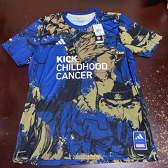 Adidas MLS Soccer Jersey x Marvel Kick Childhood Cancer HT3238 Mens XLARGE
