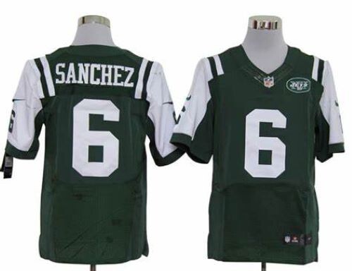 NWT Nike Mark Sanchez Sewn New York Jets Football Vapor Limited Home Jersey XXL gallery