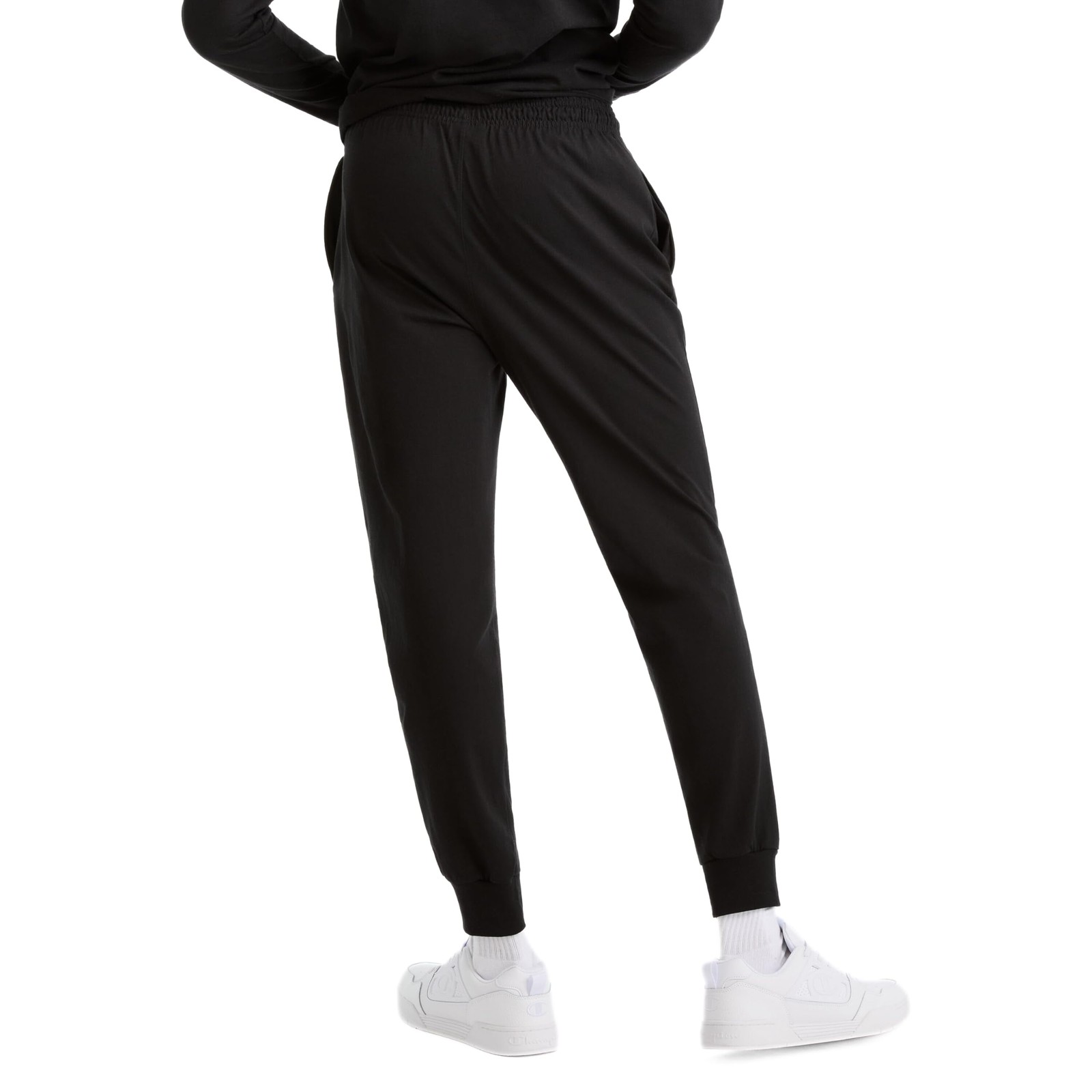 Champion Everyday Jogger Sweatpants Black Size XL Cotton Cuff Hem Mens gallery