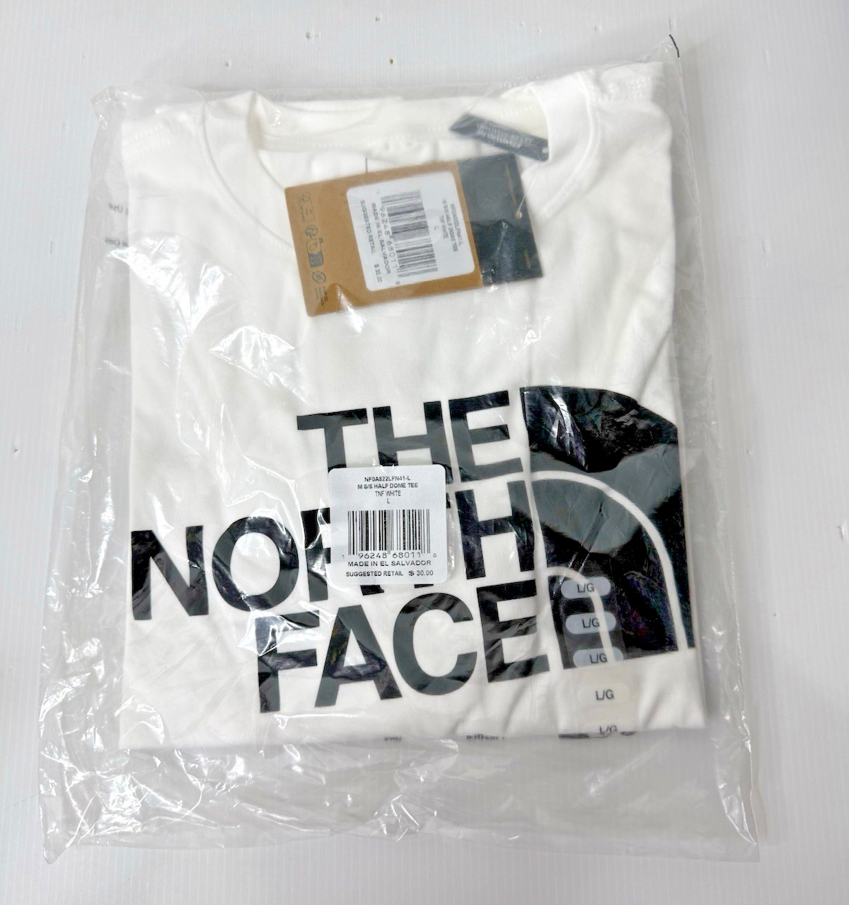 The North Face Men's T-Shirt Half Dome Logo Short Sleeve Regular Fit Shirt Large gallery