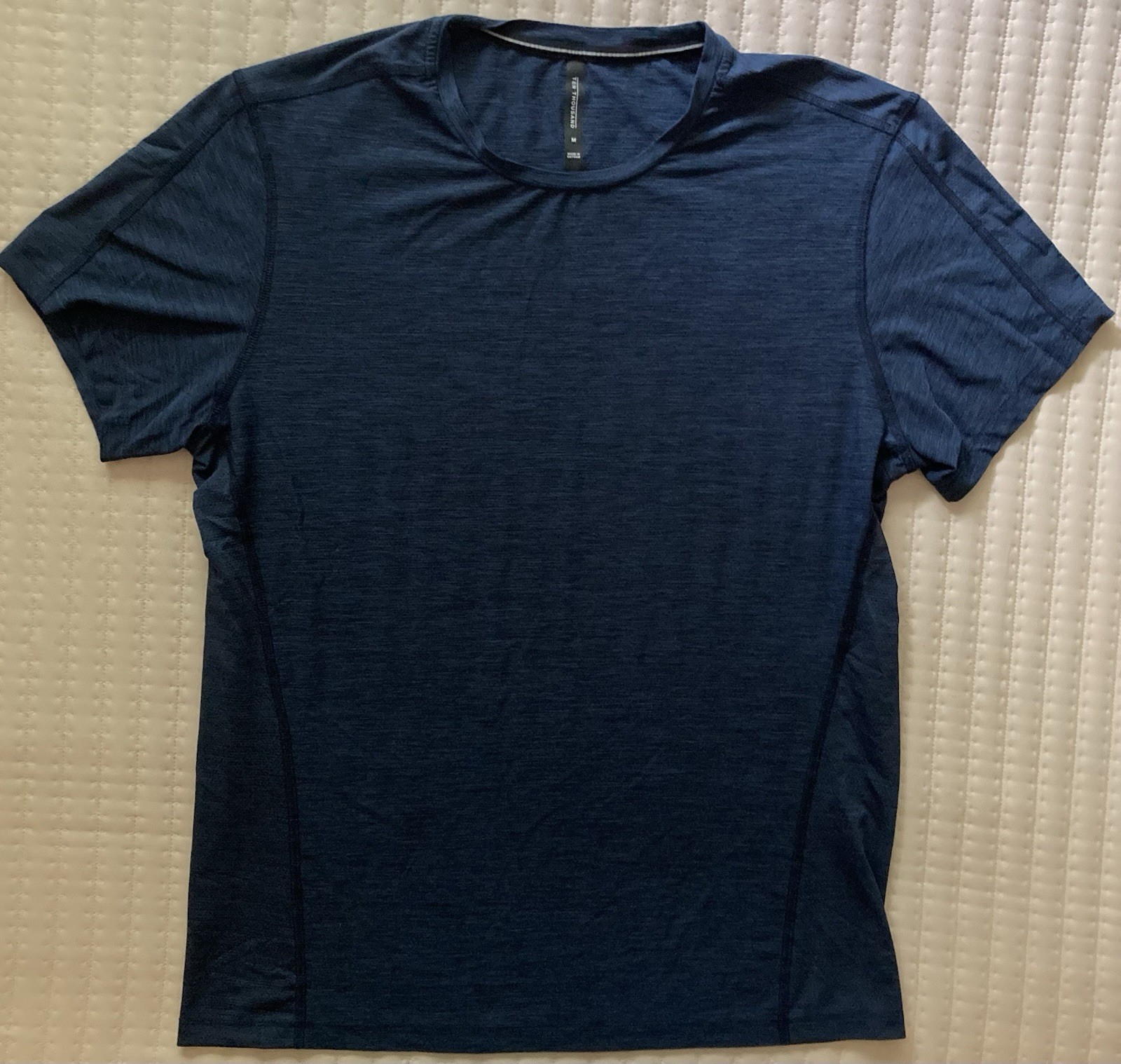 Ten Thousand Versatile Shirt Men’s Medium Blue Gym Athletic Performance Active gallery