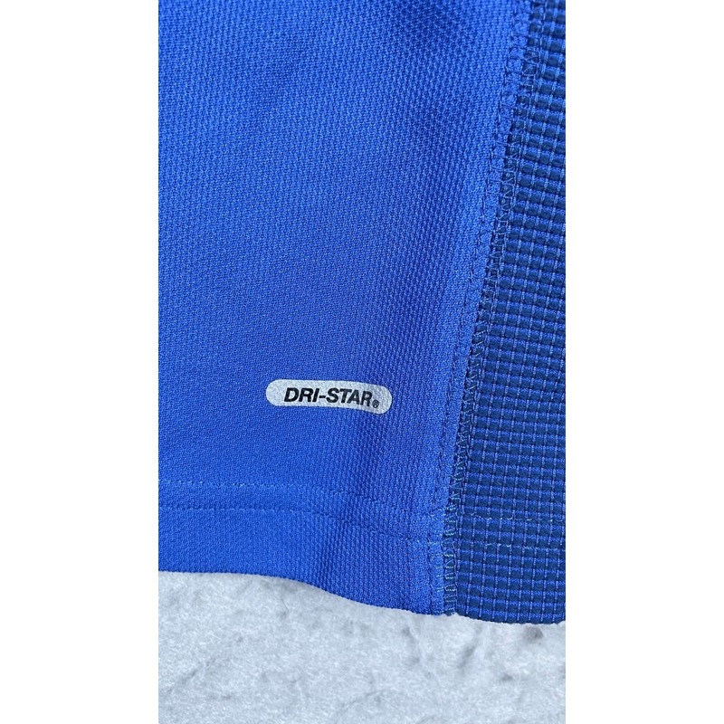 Starter Quarter Zip Pullover Mens Medium Blue Excellent Dri-Star Mesh Panels gallery