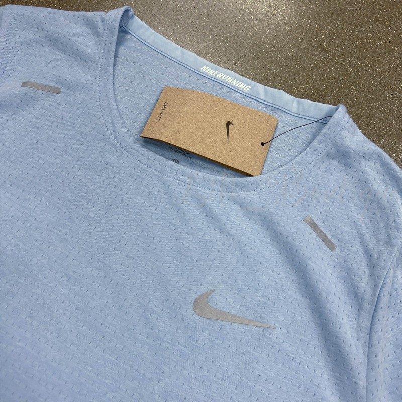 Nike Men's Dri-Fit Rise 365 Running Training Top Tee CJ5420-479 Cobalt Bliss M gallery