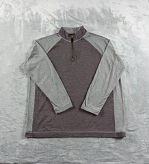 Johnston & Murphy XC4 Pullover Mens Large Quarter Zip Golf Outdoor Casual