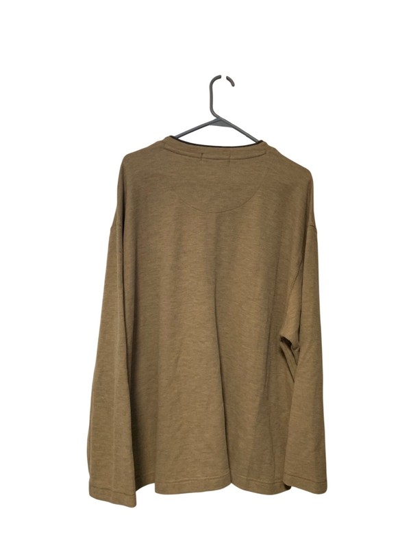 Basic Equipment Mens Size 3X Pullover Thermal SHirt Top Long Sleeve Waffleknit V gallery