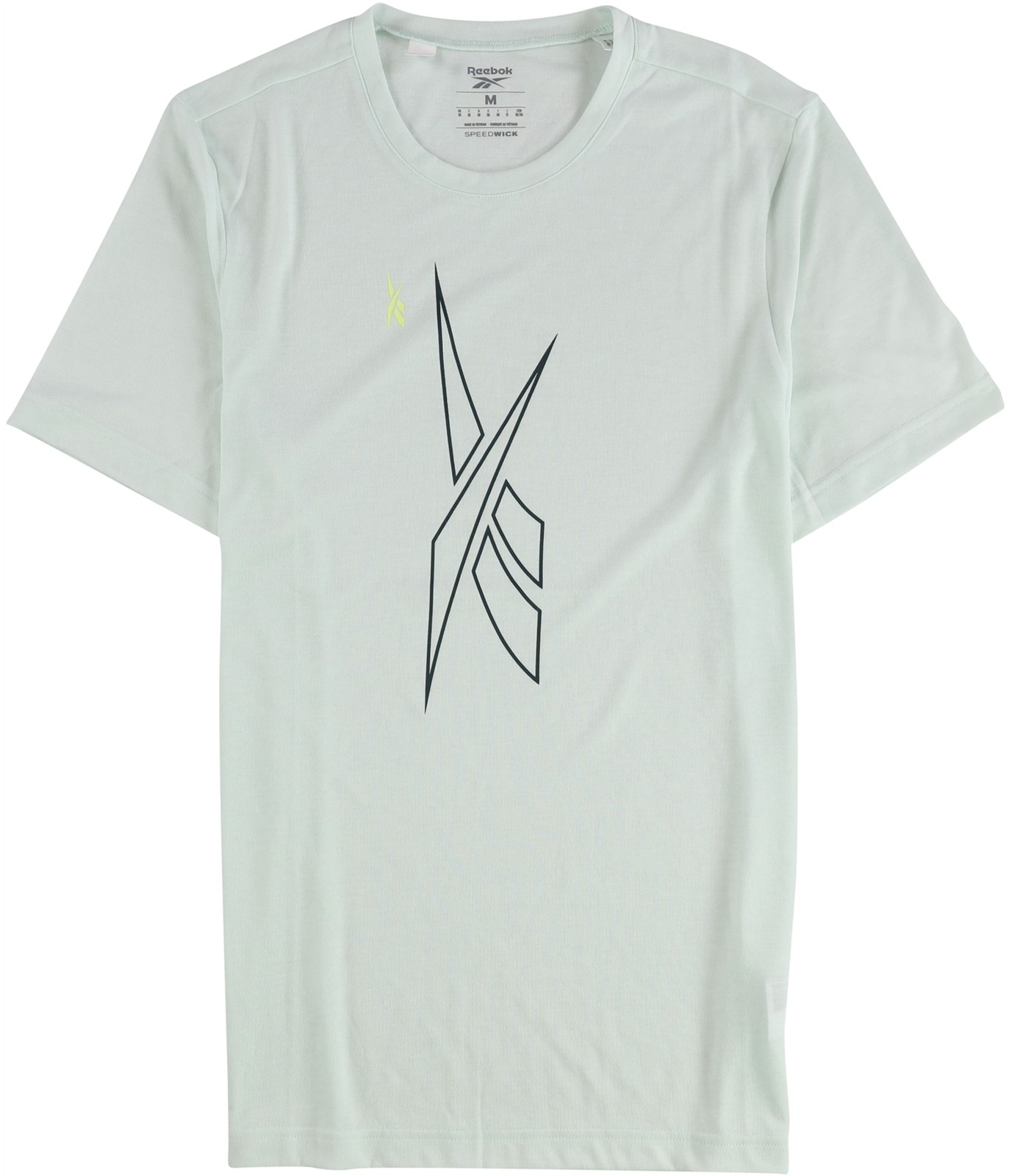 Reebok Mens Meet You There Vector Graphic T-Shirt, Green, Medium gallery