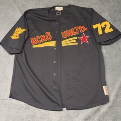 Vintage Y2K Ecko Unltd Men’s Sewn Baseball Hip Hop Knit Jersey #72 Size 2XL