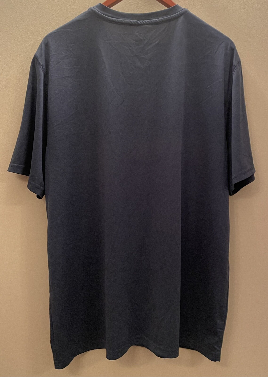 NordicTrack Men’s NT Dry Blue Short Sleeve 100% Polyester Shirt Size XXL gallery