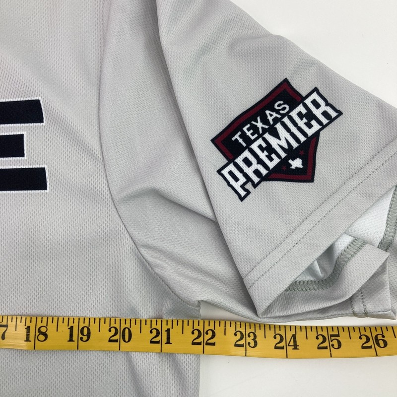 New Balance Team Player Shirt Men's XL Gray Texas Premier Baseball Athletic Crew gallery