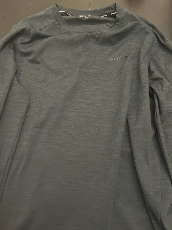 Saucony athletic mens top medium gray gallery