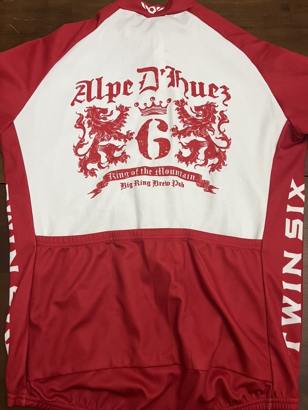 TWIN SIX King of the Mountain Hidden Zipper Performance Cycling Top (XL) gallery