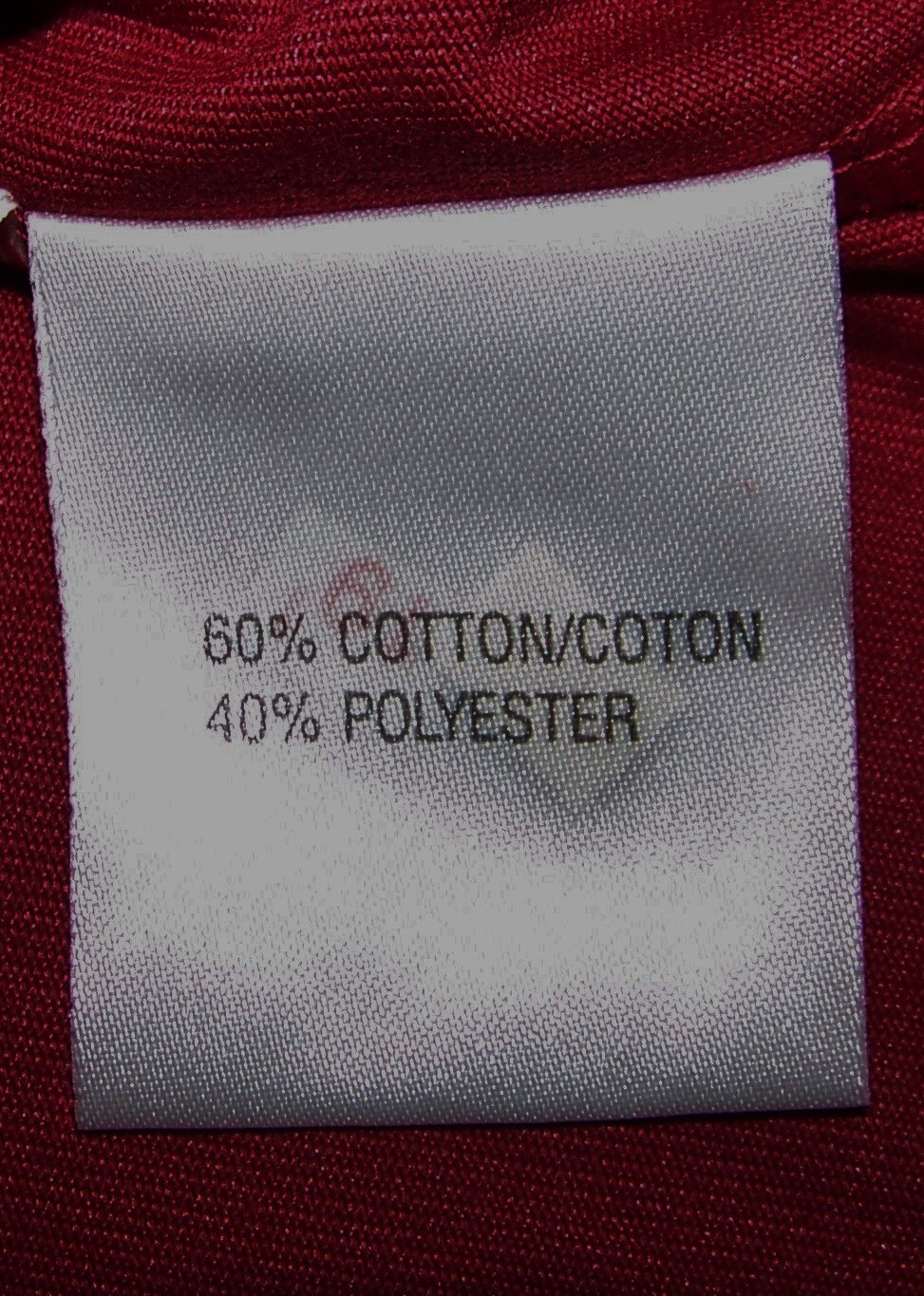 NEW ADIDAS CLIMALITE Cotton & Polyester Long Sleeve Mock Collar Golf Shirt Red S gallery