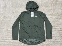Nike Repel Running Hoodie Zip Up Jacket Green – Medium