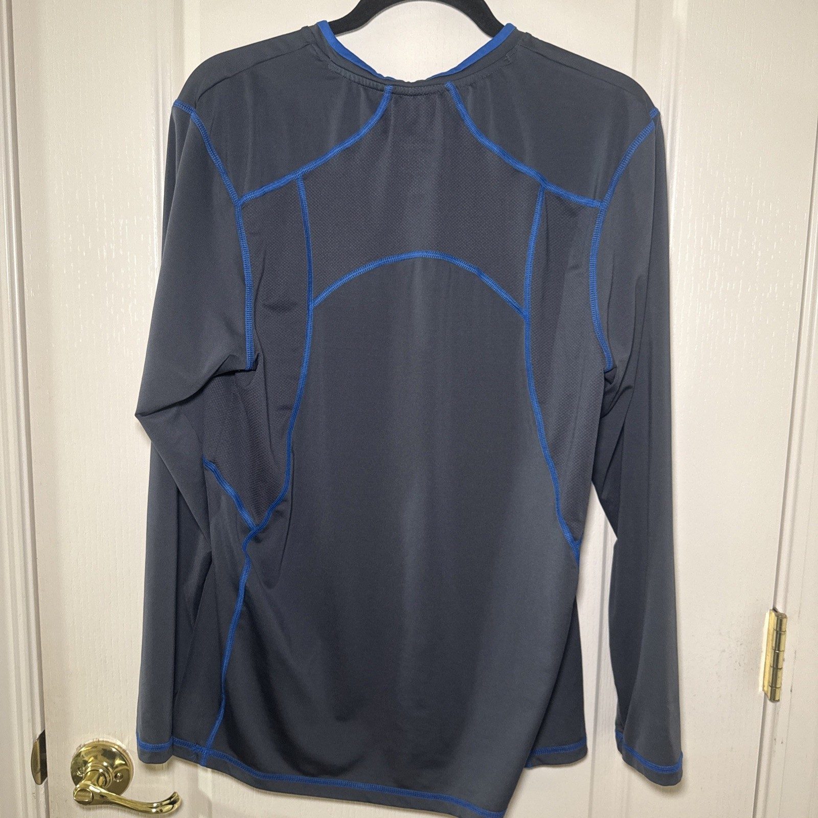 Champion Powertrain Compression Long Sleeve Shirt Men’s M Gray Blue gallery