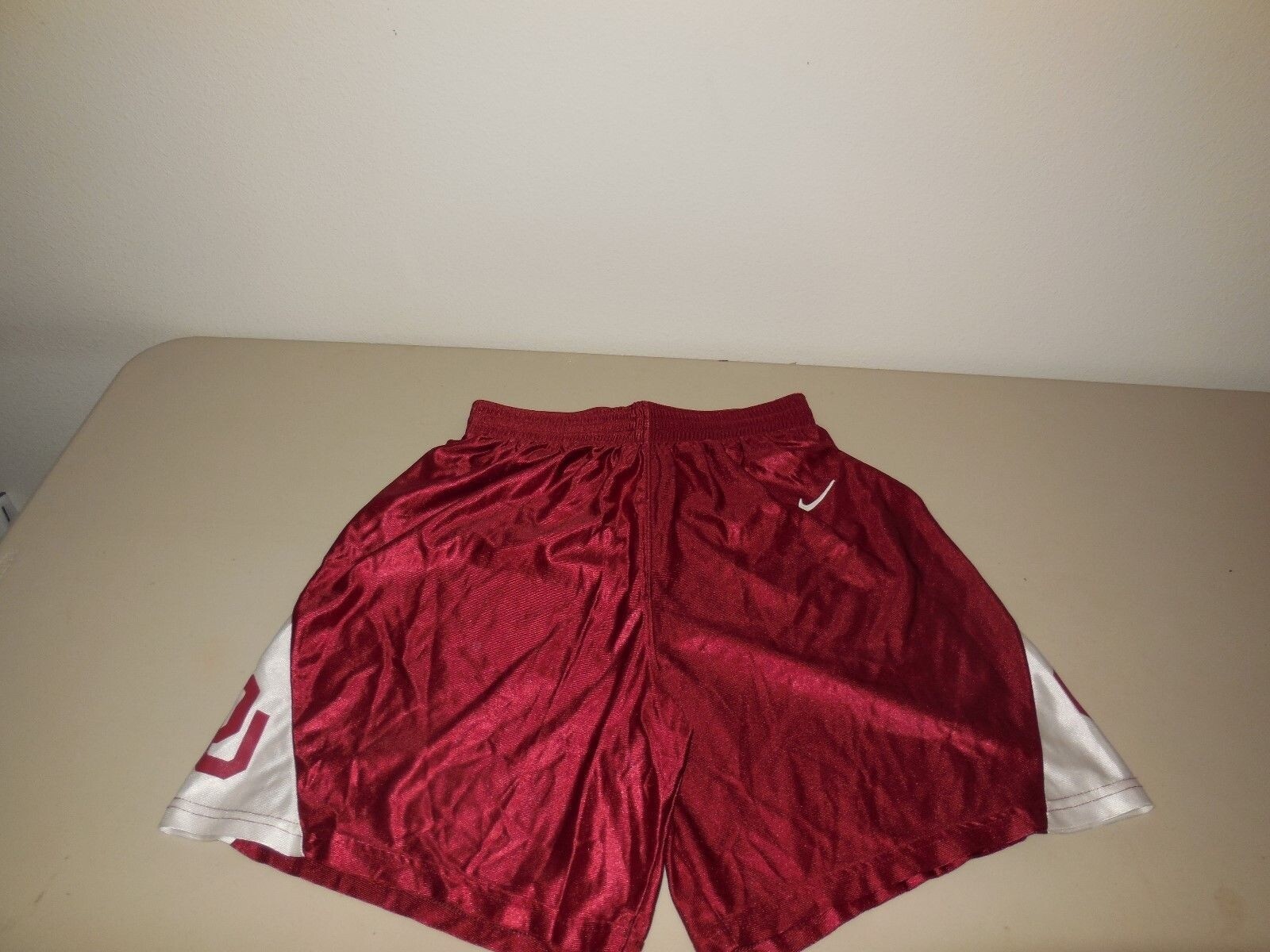 Nike Oklahoma Sooners Basketball Shorts Athletic Team Training Men's Large L gallery