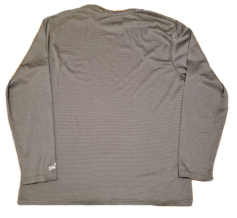 NWOT Spaulding Dri-Power Long Sleeve Mens Shirt Large Grey Athletic T-Shirt gallery