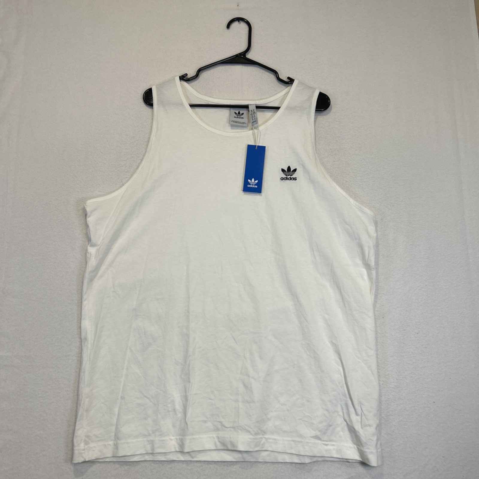 Adidas Originals Essentials Embroidered Logo Trefoil Mens Tank Top XL JF6601 gallery