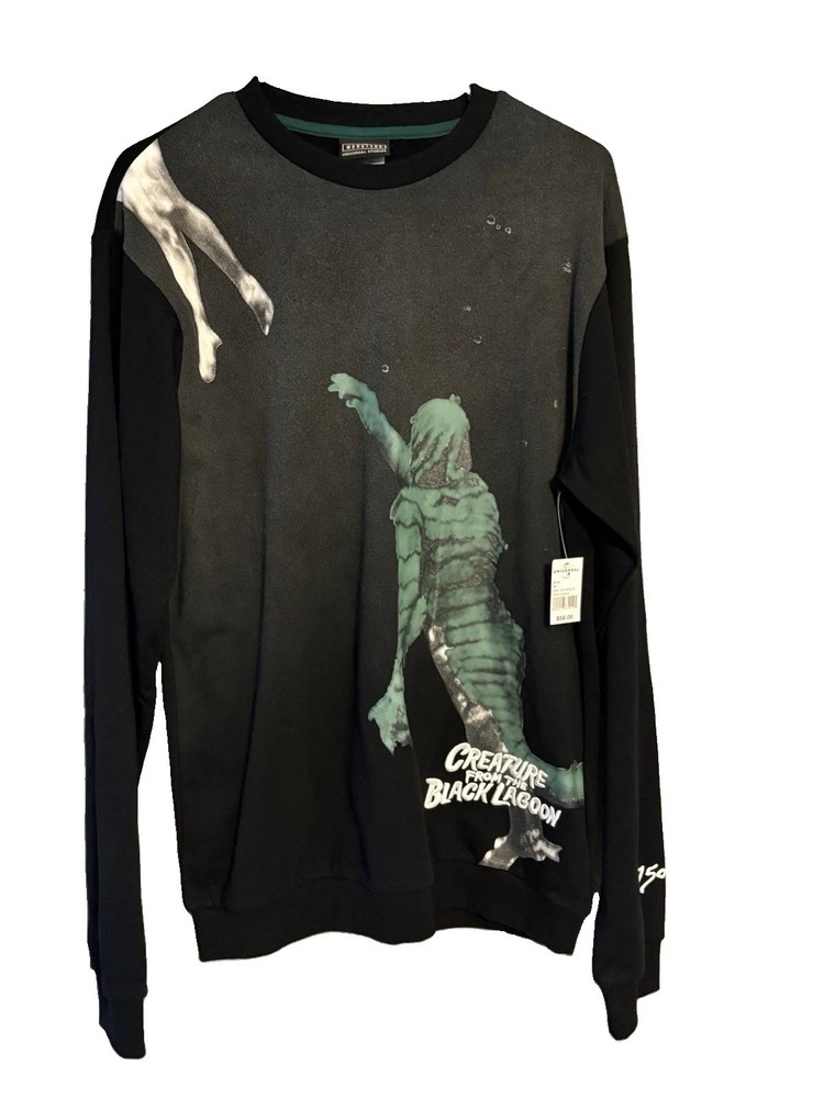 Universal Monsters Creature From The Black Lagoon Fleece M