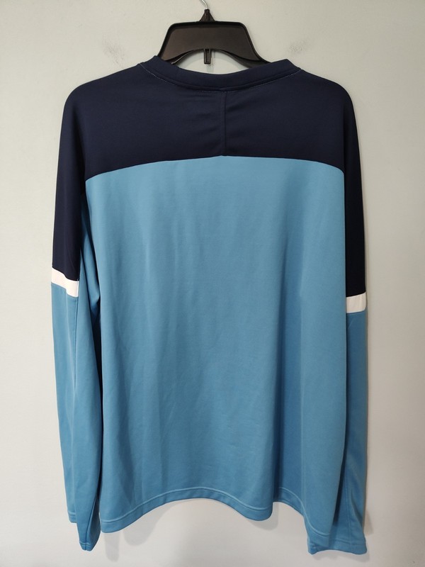 Fila Sport Long Sleeve Performance Shirt Men’s Large Blue Navy Colorblock NWT gallery